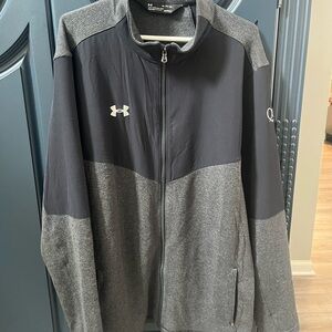 Under Armour Men's Black and Gray Performance Jacket